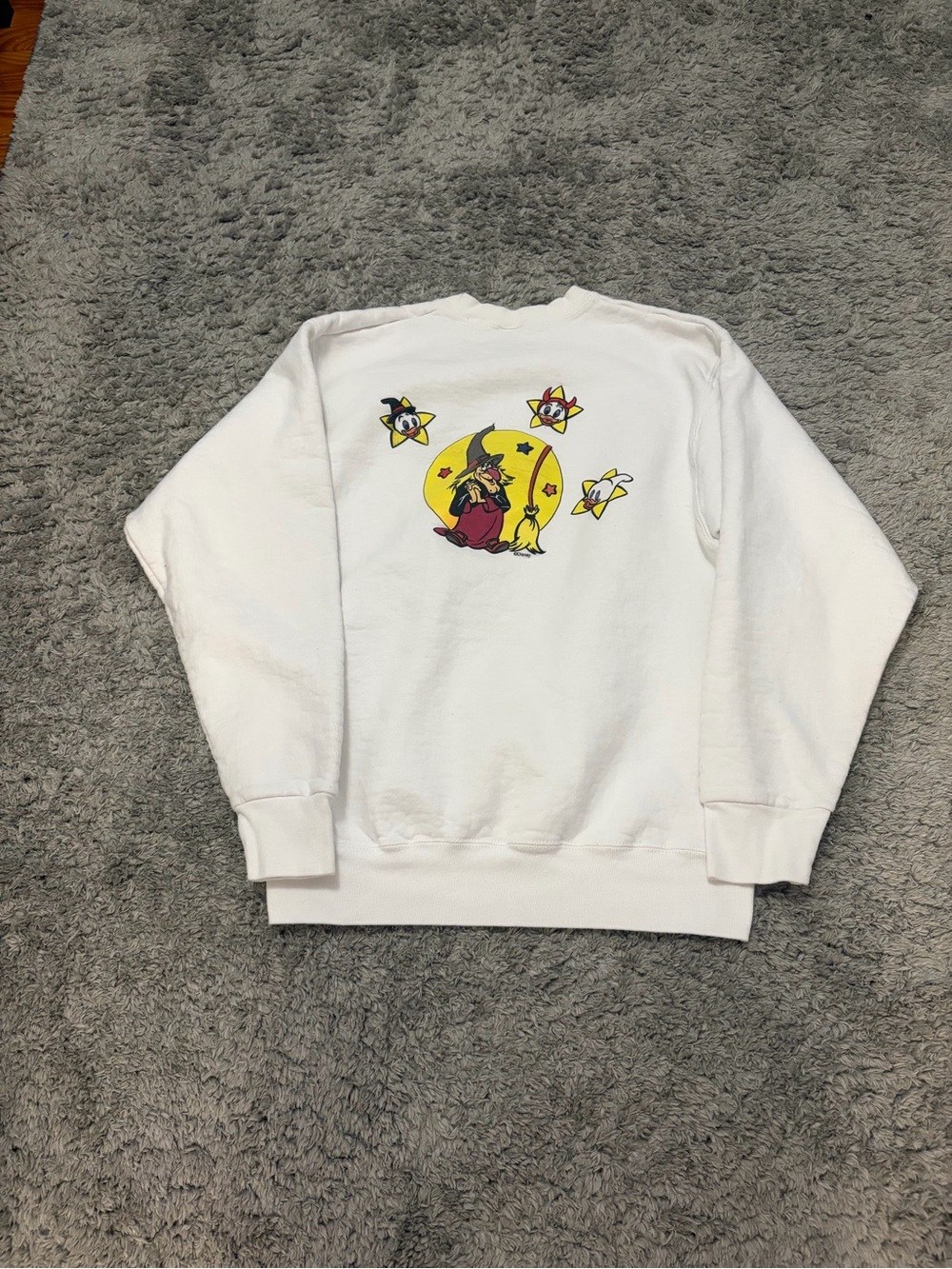 Rare Vintage 1998 Disney Little Monsters Halloween Sweatshirt Made in USA L.